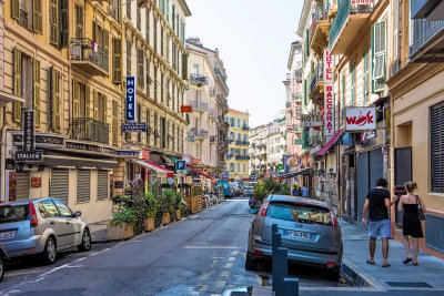 Typical Street in Nice