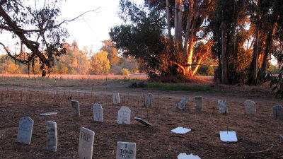 Sunset on the Graveyard