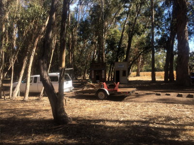 Haunted Village is set up