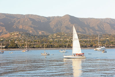 We headed to Santa Barbara for the night