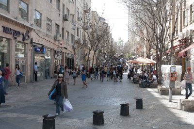 Jerusalem Ben Yehuda Street