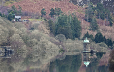 Elan Valley  colour reflected.