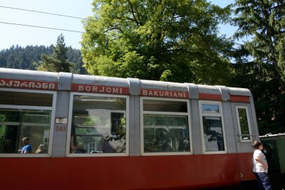 Train from Bakuriani to Borjomi 2