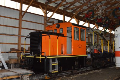 Power for work trains