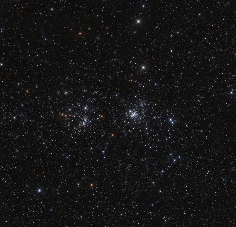 NGC 869 and NGC 884 (h & chi Persei cluster)
