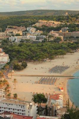 A view on Santa Ponsa Bay