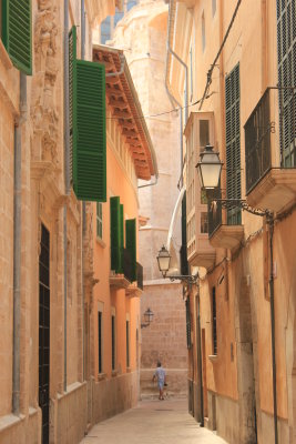 Old town in Palma de Mallorca