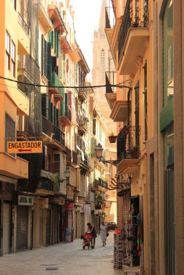 Old town in Palma de Mallorca
