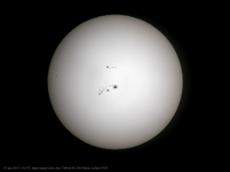 sunspots - 7jan2014