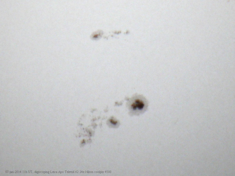 sunspots - 7jan2014