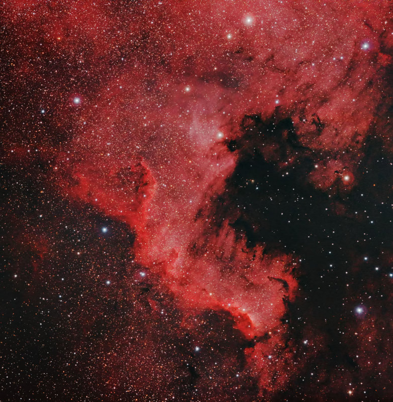 NGC7000 North America nebula 10 sep 2015