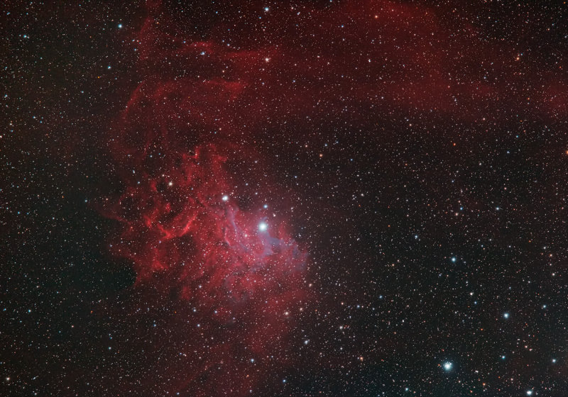 IC405 Flaming Star Nebula  29 December 2016