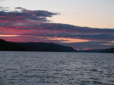 Rivire Saguenay vue de l'Anse-St-Jean
