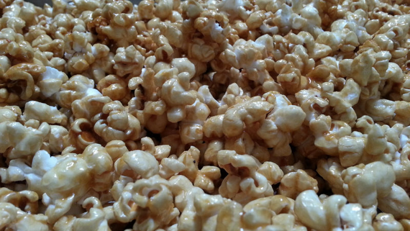 Microwave Caramel Corn