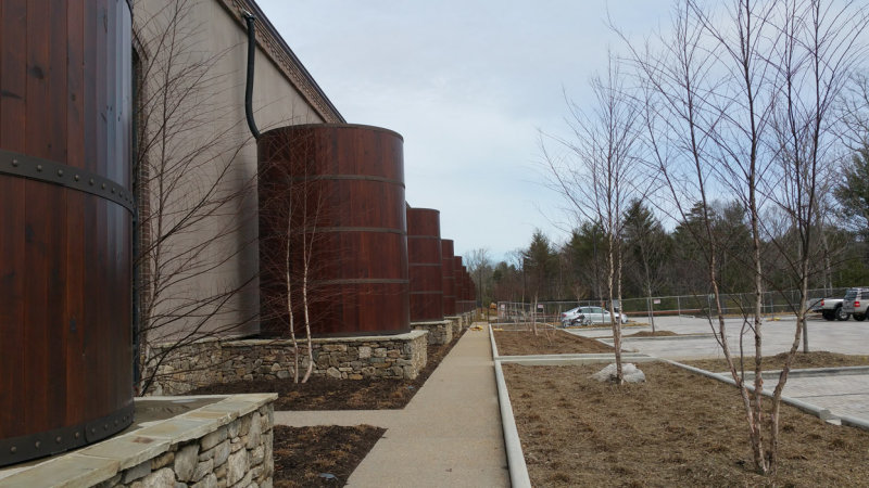 Rainwater collected for various uses