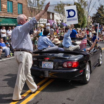 _9020125 Henderson County Democratic Party Chair Waving