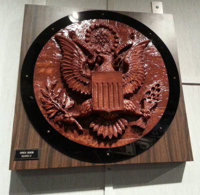 Spying Device at NSA Museum Hidden Behind Great Seal