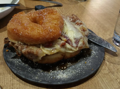 Would you believe a Fried Chicken and Donut Sandwich?