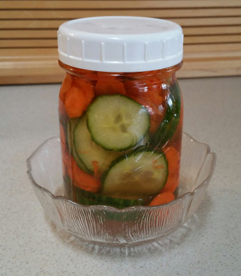 Quick Crunchy Pickles