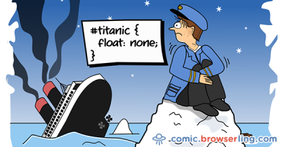 Titanic - CSS Humor