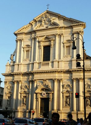 1st Concert: Santa Andrea della Valle, Rome
