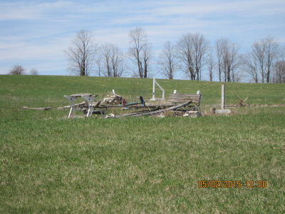 Horse Stuff Left on Farm Fields