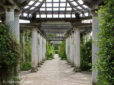 Pergola in the Hill Gardens - Hampstead