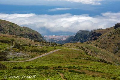Funchal as seen from Pico de Areiro