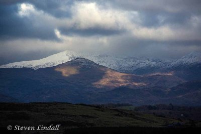 Snowdonia from Harlech