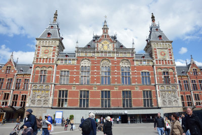 Central Railway Station of Amsterdam