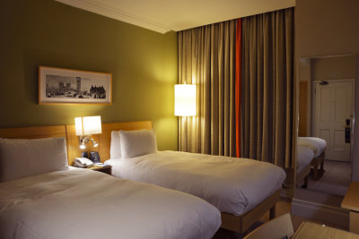 Twin Hilton Guest Room