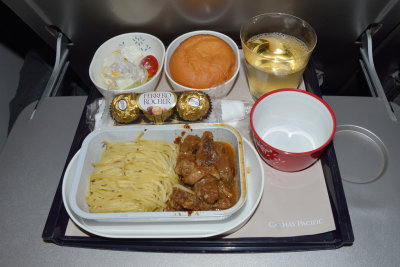 In-flight Dinner (CX 505)