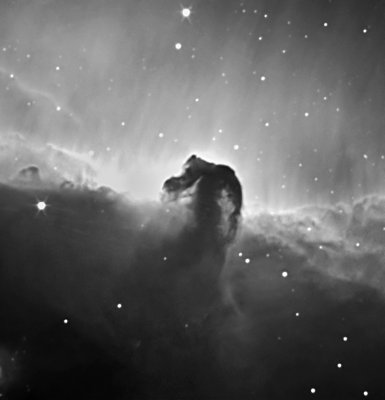 Horsehead Nebula in H-alpha Light