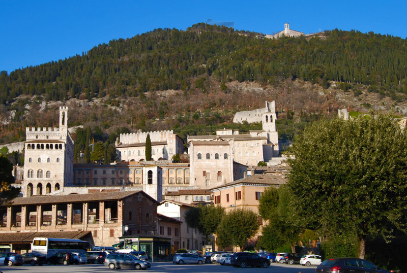 The City of Gubbio and Monte Ingino6496