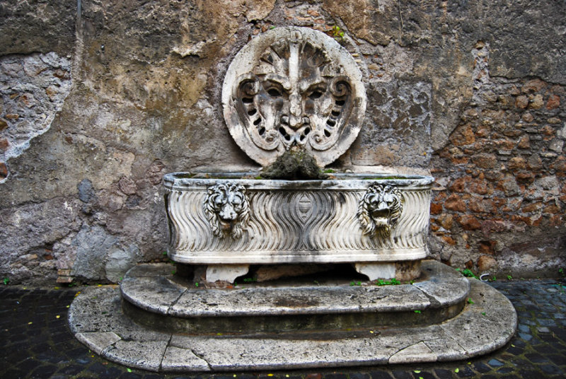 A Mask Fountain, Palazzo Mattei di Giove6617