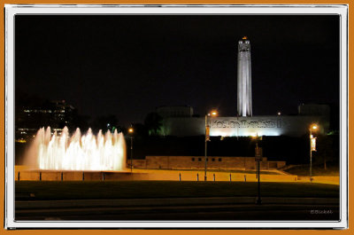 Liberty Memorial at Night