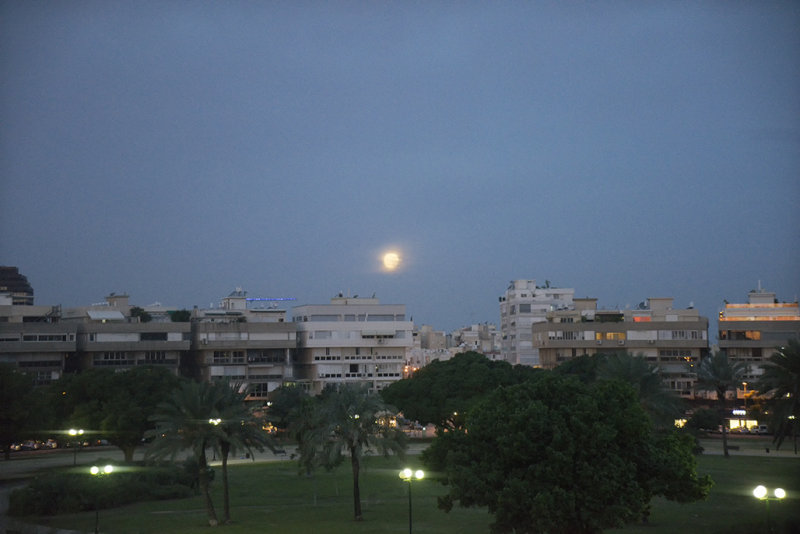 6am and the moon is going down in Tel Aviv.jpg
