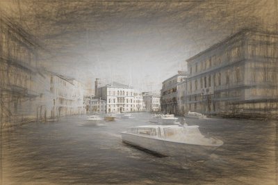 DaVinci Sketch of Venice using TopazLab filter impressions
