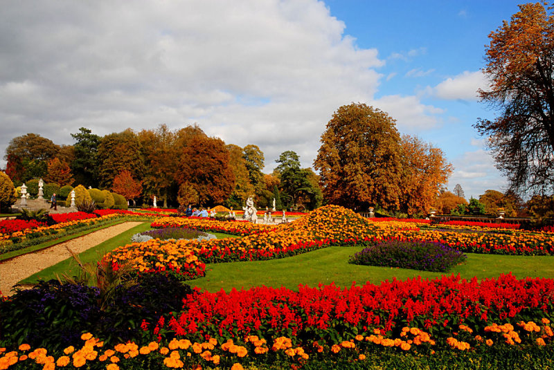 Waddesdon Manor Gardens.