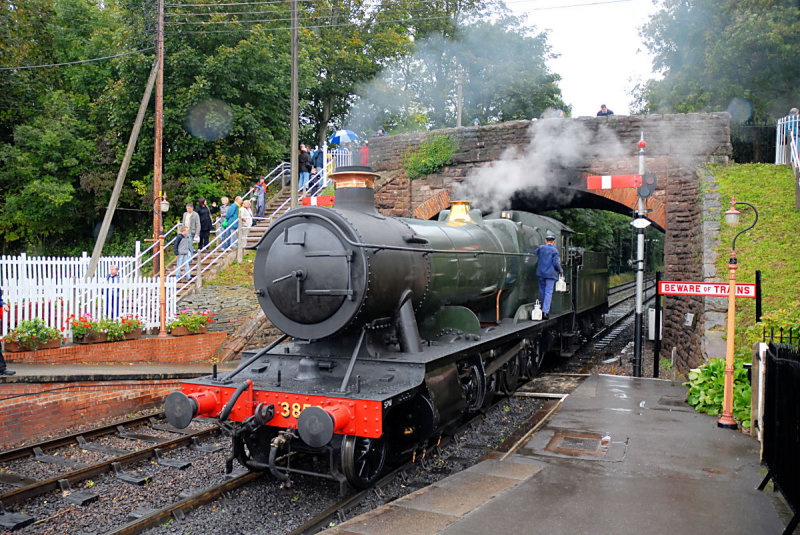 GWR 38xx at Bishops Lydeard.