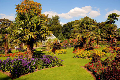 Calke Abbey Gardens.
