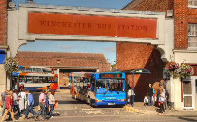 Winchester Bus Station.