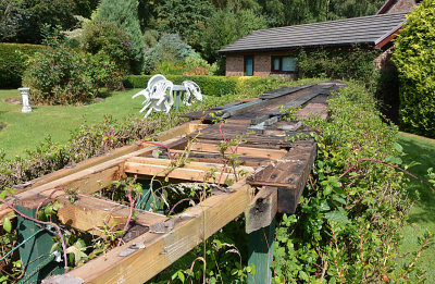 The demise of my friends garden railway.1991 - 2014
