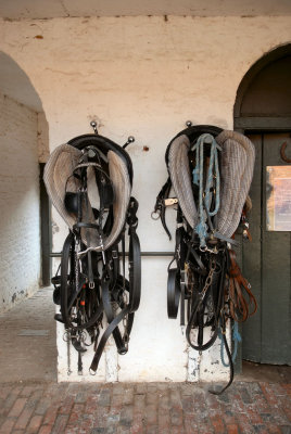 E048.  The tack room, horses day off.