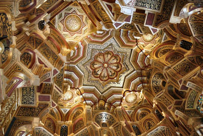 CC020. The ceiling in the Arab room.