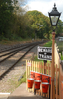 Beware of Trains.