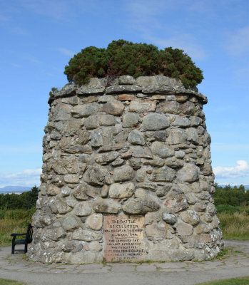 Culloden memorial.