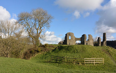 Castle at Newcastle Emlyn.