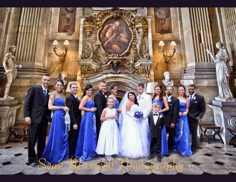 Wedding Bridal Party Group Photo