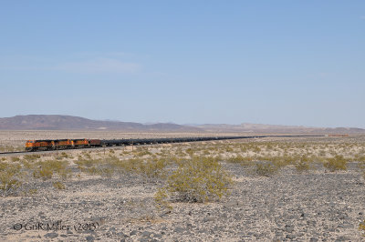 BNSF Needles Subdivision Ash Hill, CA